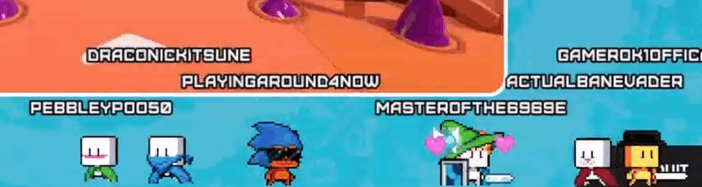 Viewers having fun customizing their avatars during PlayingAround4Now live streams
