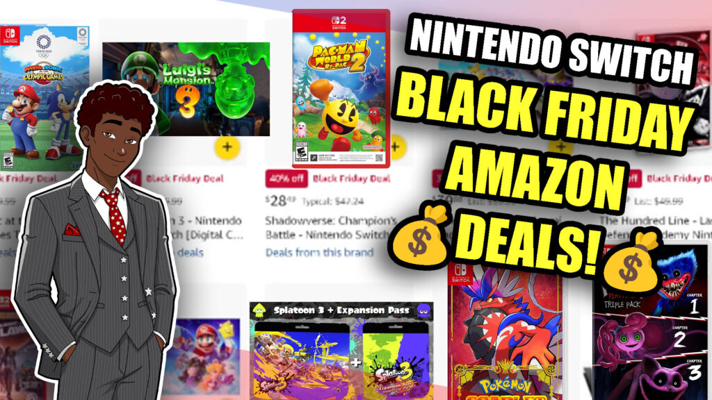 Black Friday Amazon Nintendo Switch deals